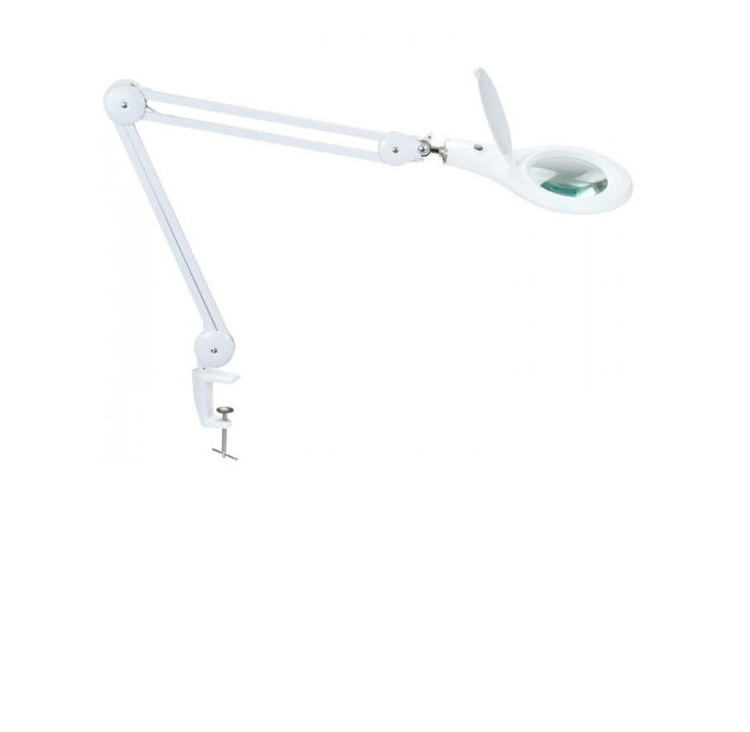 proskit - ma-1209li  led table clamp magnifier lamp