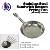 Stainless Steel Sandwich Bottom Frying Pan (With Long Handle) Frying Pan Cookware