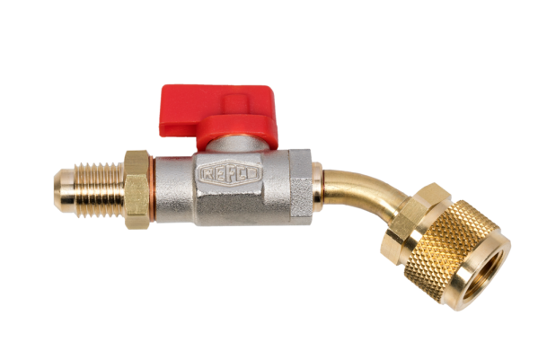 CA-1/2"-20UNF-Y-45 REFCO Ball Valve