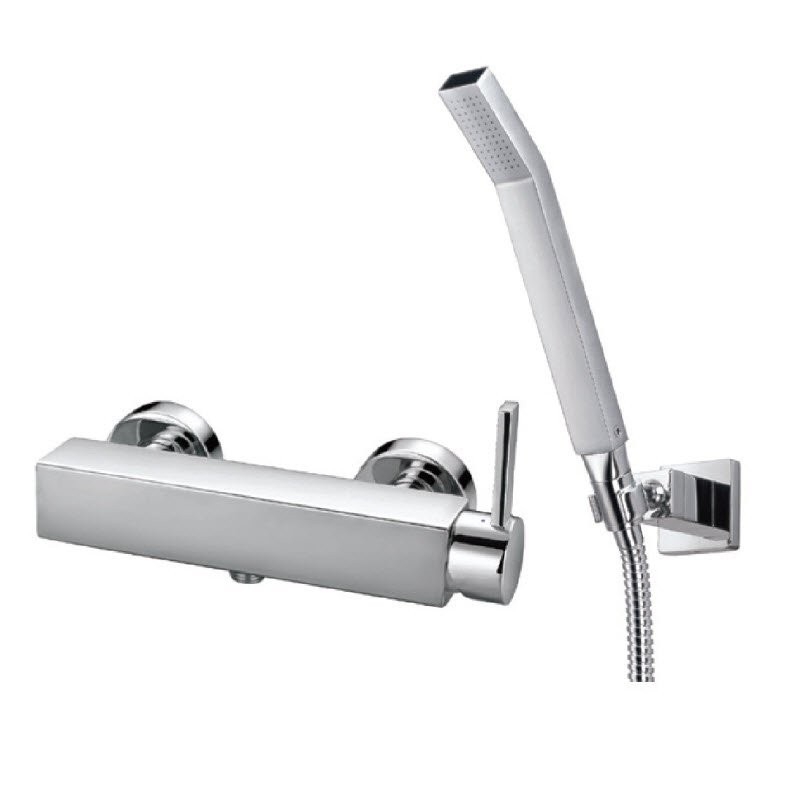 PRM-ESM19-L15A-13CP-SH3-CP (Silver Hose) Shower Taps / Shower Head Bathroom / Washroom Choose Sample / Pattern Chart