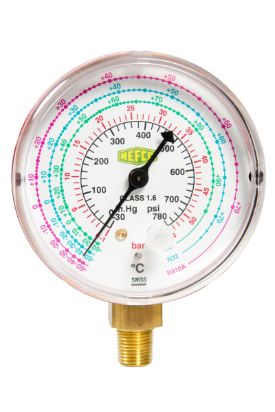 M2-250-DS-CLIM32 REFCO Low Side Gauge (R22/32/410A)