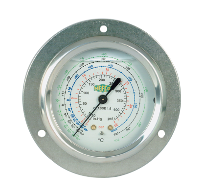 MR-205-DS-R134A REFCO Low Side Oil Gauge (Back) - R134A/404A/507 