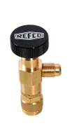 A-38010 REFCO Charging Valve - 1/4" SAE X 1/4" SAE (R22) Charging Valve