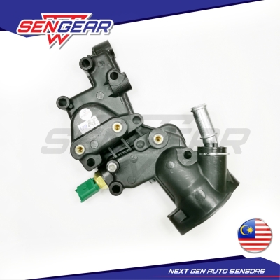 Peugeot 206 306 307 Thermostat Housing with Sensor