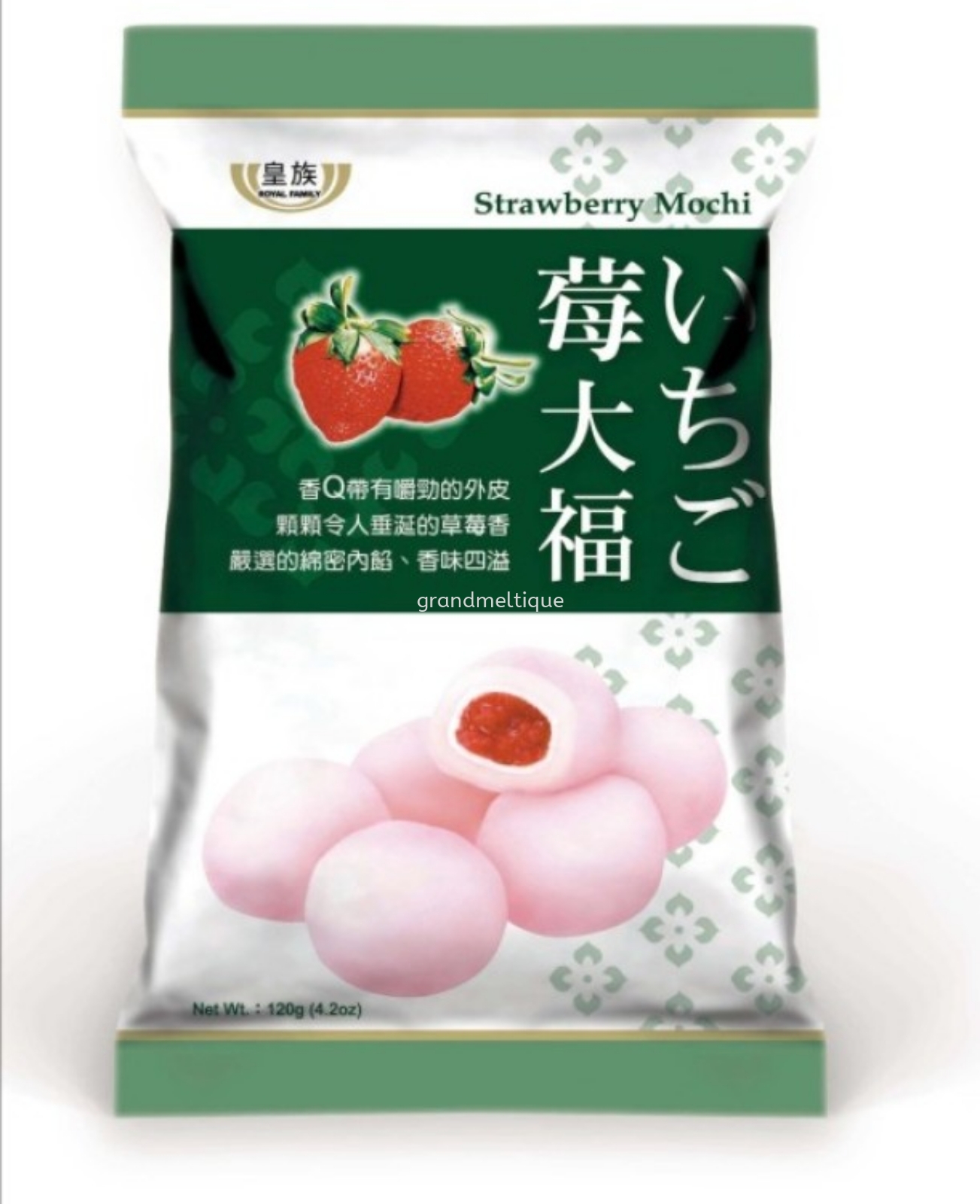 RF MOCHI STRAWBERRY 皇族草莓麻薯120G 