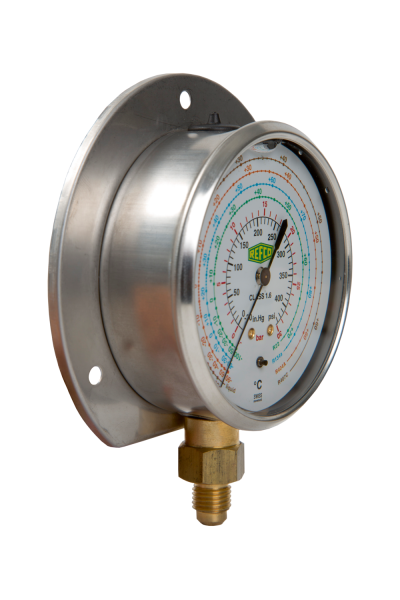 MR-706-DS-MULTI REFCO Oil Filled Gauge (R22/134A/404A/407C)