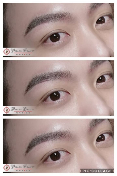 Man 6D Eyebrow Microblading