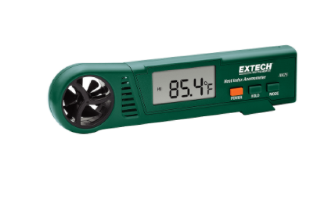EXTECH AN25 : Heat Index Anemometer