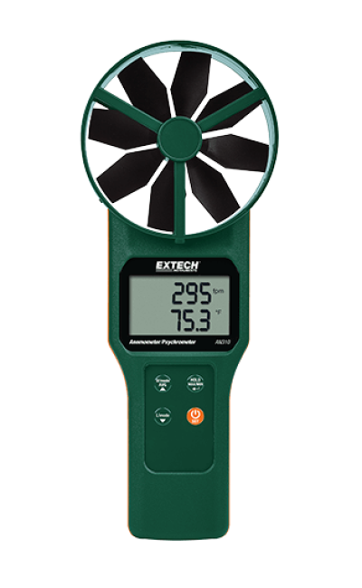 EXTECH AN310 Large Van CFM/CMM Anemometer/Psychrometer