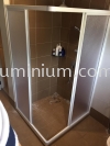 Toilet shower aluminium '' L'' shape @56d jalan rumpai bkt bandaraya, Bangsa, Kuala Lumpur  shower aluminium + pvc