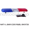 LIGHT BAR RED&BLUE C205 Lightbar Lightbar Vehicles Warning System