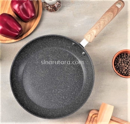 SN24903 24CM MARBLE NON STICK FRYING PAN(IH)