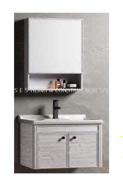 A1056 Basin Cabinet with Mirror Cabinet