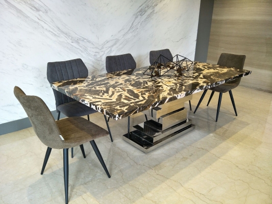 8 Seater Modern Marble  Dining Table 