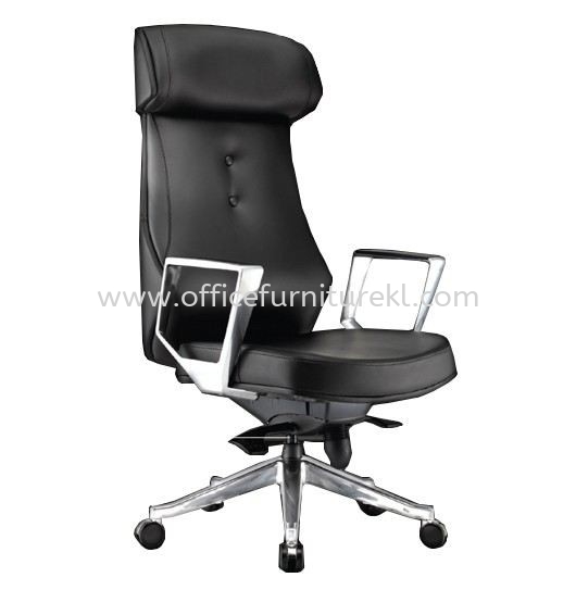 BEGONIA HIGH BACK DIRECTOR CHAIR | LEATHER OFFICE CHAIR SRI PETALING KL