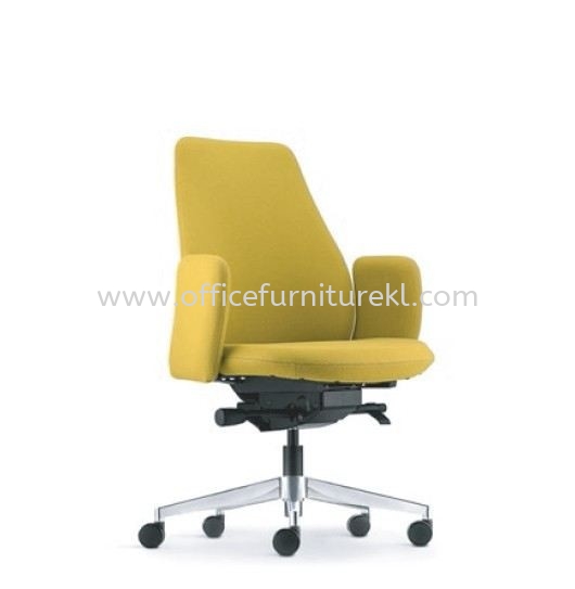 EVE LOW BACK DIRECTOR CHAIR | LEATHER OFFICE CHAIR KEMAMAN TERENGGANU