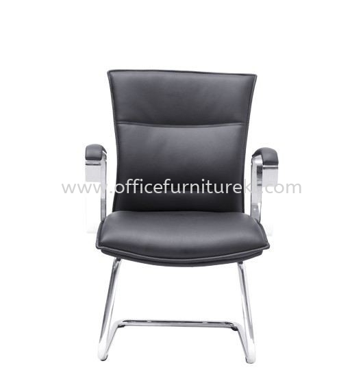 HALLFAX VISITOR DIRECTOR CHAIR | LEATHER OFFICE CHAIR SEGAMBUT KL