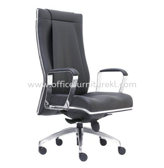 SEDIA HIGH BACK DIRECTOR CHAIR | LEATHER OFFICE CHAIR SHAMELIN KL