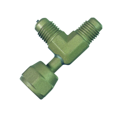 REFCO A-31851/10 Threaded T style 1/4" SAE female x 1/4" SAE x 1/4" SAE