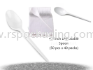 6.5 Plastic spoon 50pcs x 40pkt (2,000 pcs) CUTLERY OTHER PRODUCTS 