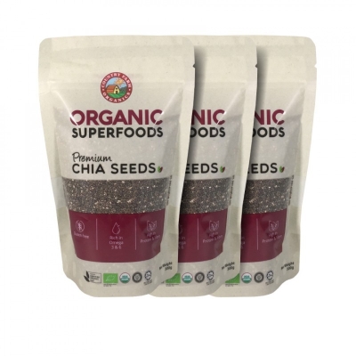 CF-CHIA SEED-ORGANIC-Buy 2 Free 1-300G*3