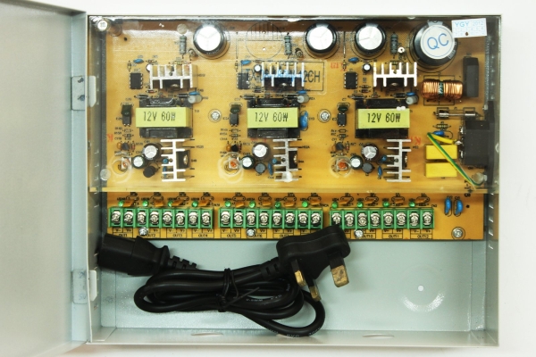 Power Supply 12V 15Amp 12Output