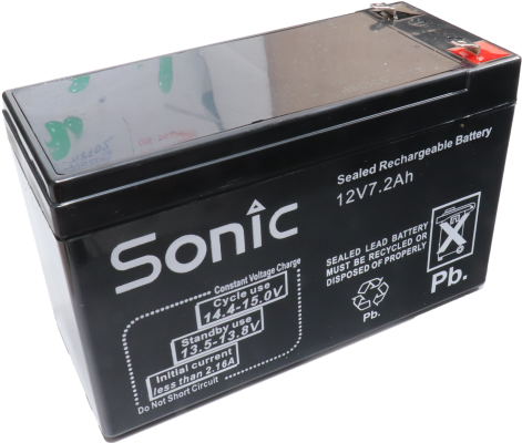 Sonic Battery 12V 7.2Ah