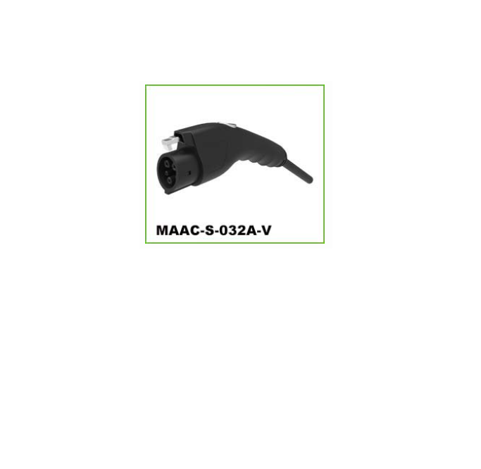 degson - maac-s-032a-v sae ac charging connector plug