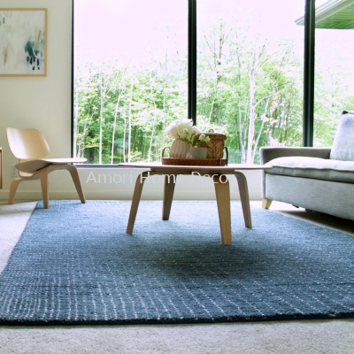 Blue Col.Home Carpet Rug