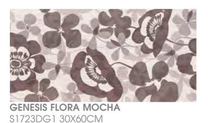 Bathroom DREAMY Genesis Flora Mocha S1723DG1