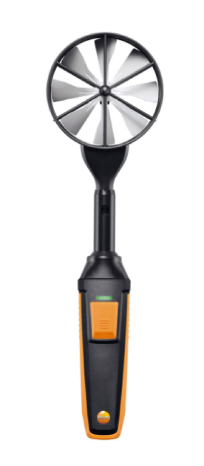 TESTO 0635 9371 High-precision van probe (100mm,digital)-with Bluetooth including temperature sensor