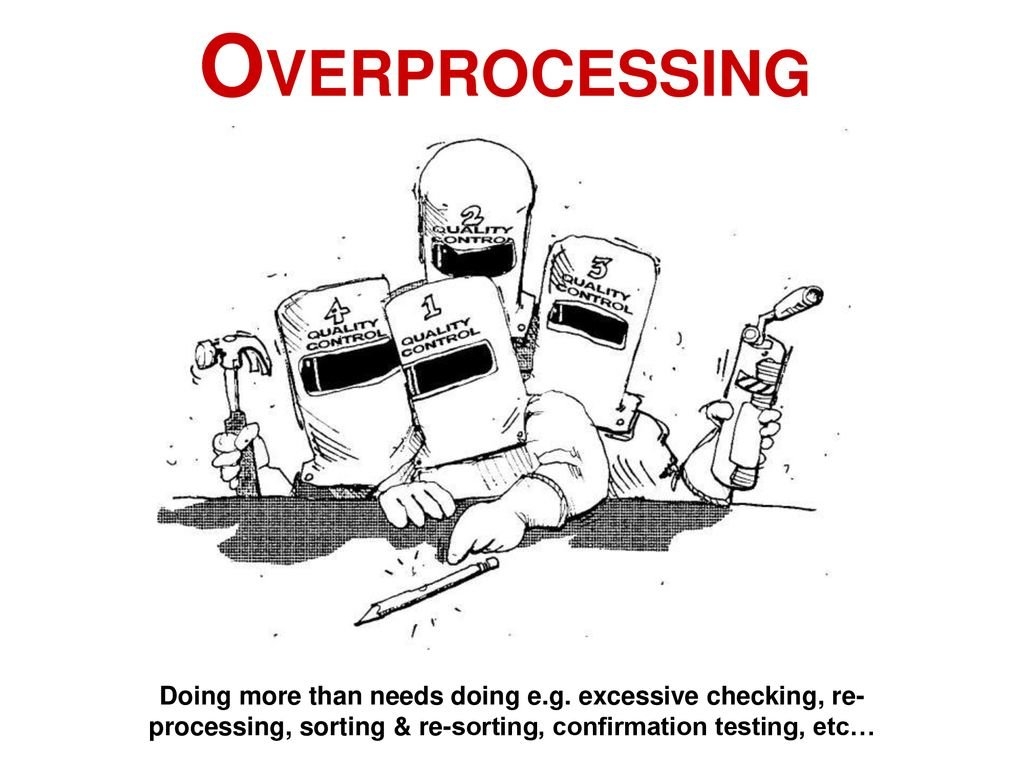 Waste No. 5 - Overprocessing