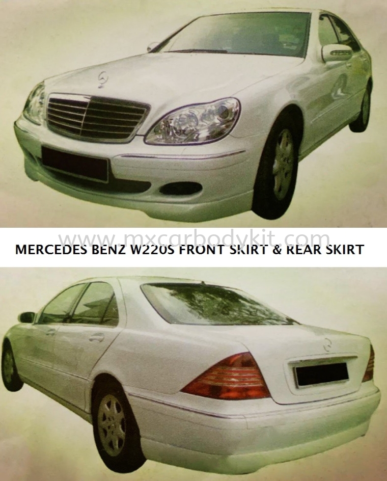 MERCEDES BENZ S-CLASS W220 2004 BODYKIT W220 (S CLASS) MERCEDES BENZ