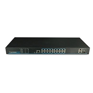 IPS-224-P300 C24-Port PoE Switch with 2 Uplink