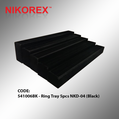 541006BK - Ring Tray 5pcs NKD-04 (Black)