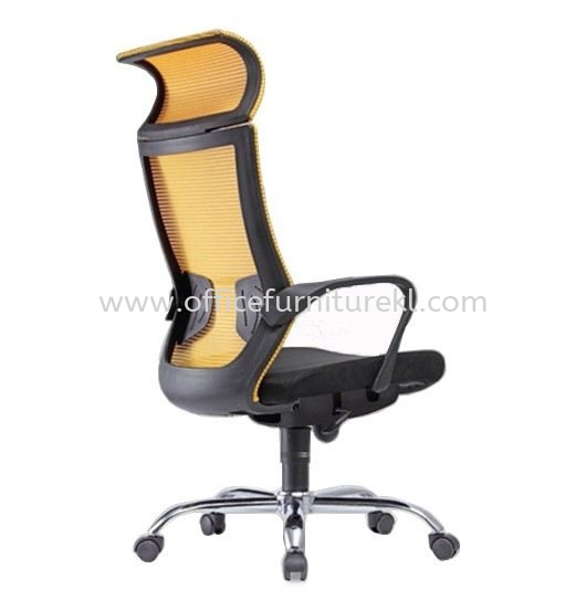 EUSTOMA HIGH BACK ERGONOMIC CHAIR | MESH OFFICE CHAIR BUKIT MERTAJAM P.PINANG