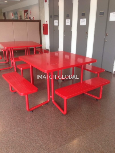 Polytechnic college metal discuss table