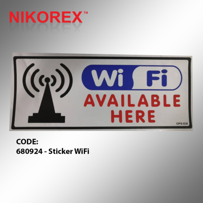 681024 - STICKER WIFI 