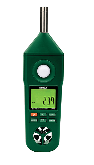 extech en300 : 5-in-1 environmental meter