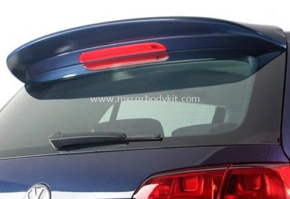 VOLKSWAGEN GOLF MK6 2014 & ABOVE RD TYPE REAR ROOF SPOILER