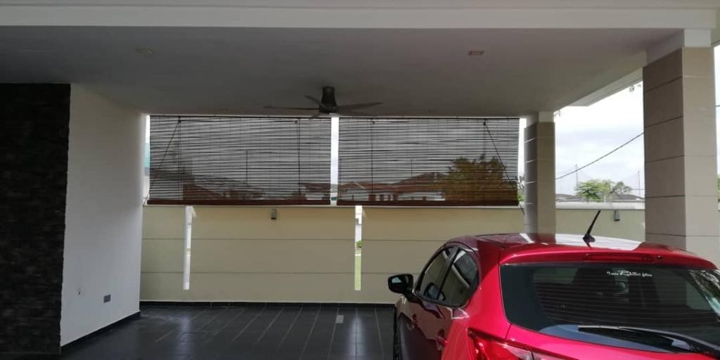 Bamboo Blinds In Johor Bahru / Kulai Johor Bahru / Johor Jaya / Pasir Gudang / Ulu Tiram / Skudai / Bukit Indah  Works Samples Of Bamboo Blinds / Wooden Blinds / Outdoor Blinds Malaysia Reference Renovation Design 