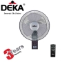 DEKA 16" REMOTE CONTROL WALL FAN FAN WORLD