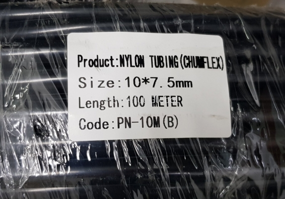 CHUMFLEX Black Nylon Tube