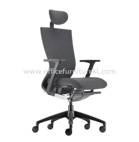 MAXIM HIGH BACK ERGONOMIC CHAIR | MESH OFFICE CHAIR SRI HARTAMAS KL