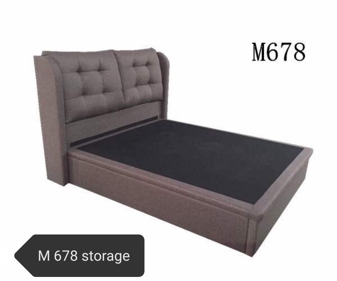 M678 storage Chesterfield Euro Style Bed Bed & Bedframe Choose Sample / Pattern Chart