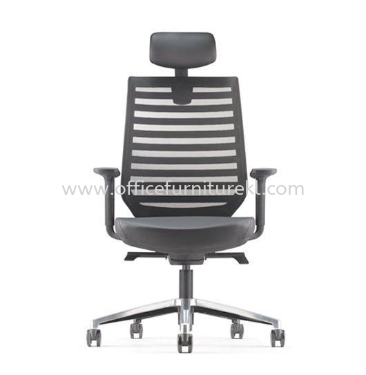 ZENITH HIGH BACK ERGONOMIC MESH OFFICE CHAIR AZN 8210L - Top 10 Comfortable Ergonomic Mesh Office Chair | Ergonomic Mesh Office Chair Menjalara | Ergonomic Mesh Office Chair Desa Park City | Ergonomic Mesh Office Chair Puchong 