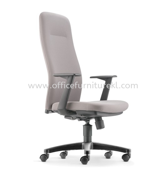 ARONA HIGH BACK EXECUTIVE CHAIR | LEATHER OFFICE CHAIR BALAKONG SELANGOR