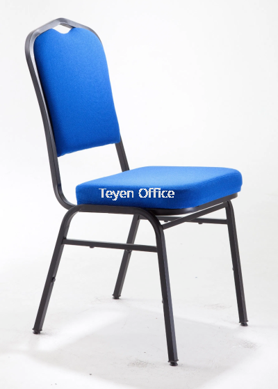 Banquet chair/Dining chair/Seminar Chair/Training chair Epoxy black 9005 E