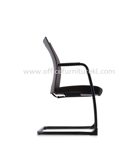 MESH II EXECUTIVE VISITOR LEATHER OFFICE CHAIR MH-4N  - Office Furniture Shop | Executive Office Chair Segambut | Executive Office Chair Puncak Alam | Executive Office Chair Ss2 PJ 