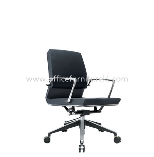 NIDOZ EXECUTIVE LOW BACK OFFICE CHAIR - Top 10 Comfortable Executive Office Chair | Executive Office Chair Nilai | Executive Office Chair Bukit Damansara | Executive Office Chair Setiawangsa 